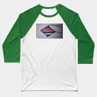 Abstract Purse Design Baseball T-Shirt